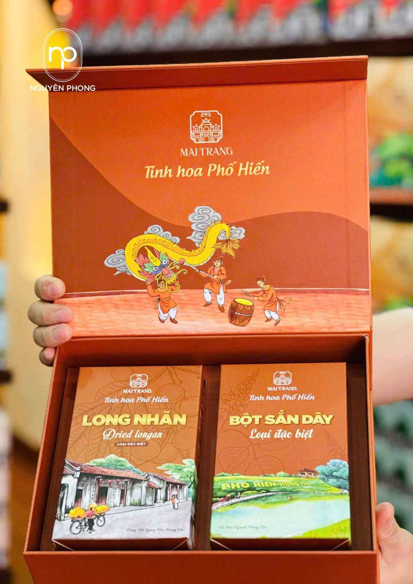 Thiết kế hộp nắp gập nam châm Mai Trang 